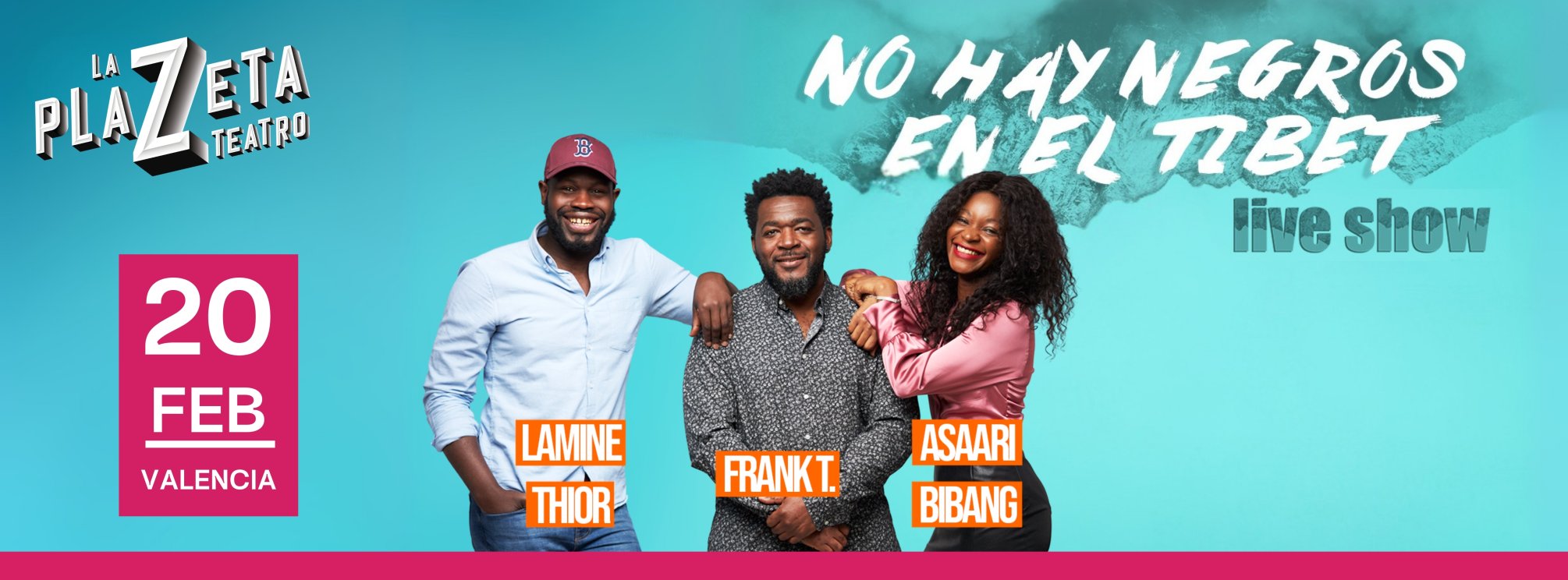 No Hay Negros En el Tibet - Asaari Bibang, Lamine Thior y Frank T