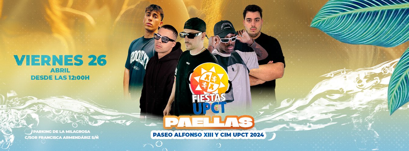 Paellas de Alfonso XIII y CIM UPCT 2024
