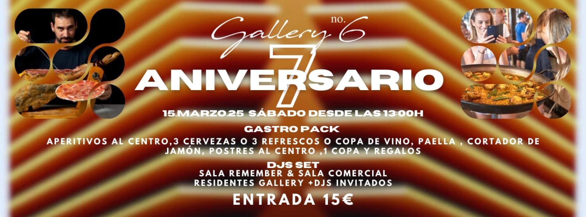 7° Aniversario || GALLERY No 6 || 15 MARZO 2025