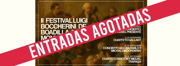 Cuarteto Bretón y Miguel Trápaga - II FESTIVAL LUIGI BOCCHERINI