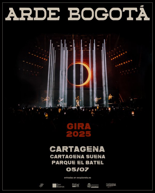 CONCIERTO DE ARDE BOGOTÁ - CARTAGENA - CARTAGENA SUENA - SÁBADO 5 DE JULIO