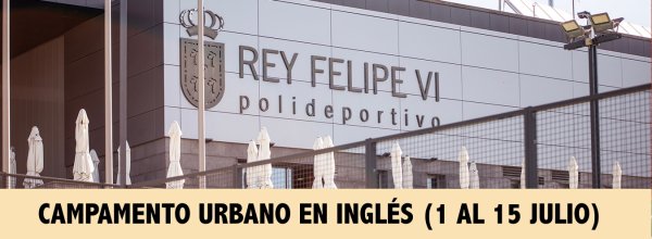 CAMPAMENTO URBANO INGLES  (1 AL 15 de JULIO)
