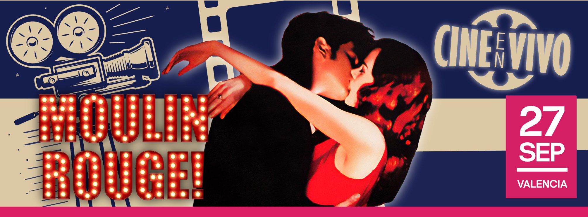 CINE EN VIVO - Mouling Rouge!