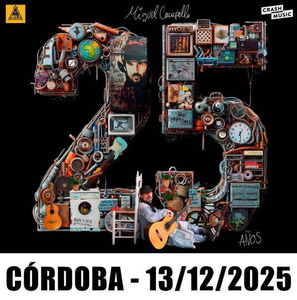 CONCIERTO DE MIGUEL CAMPELLO - CÓRDOBA - IMPALA - SÁBADO 13 DE DICIEMBRE