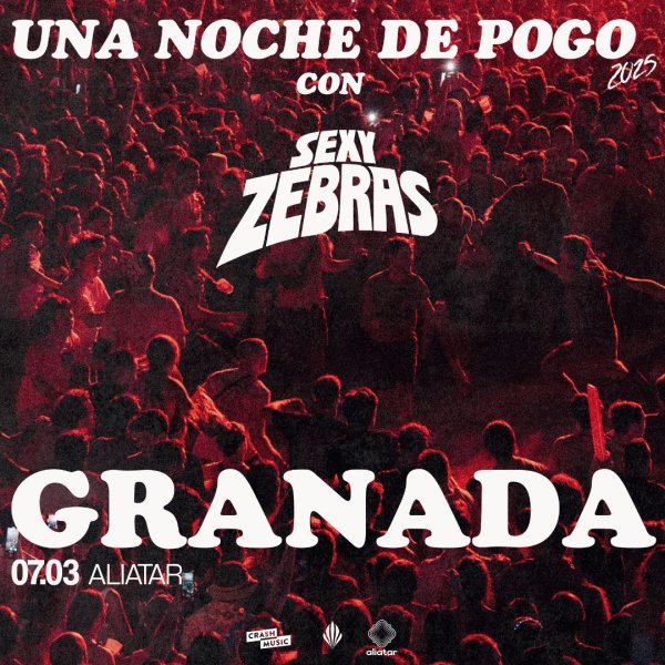 CONCIERTO SEXY ZEBRAS - GRANADA - SALA ALIATAR -  VIERNES 7 DE MARZO