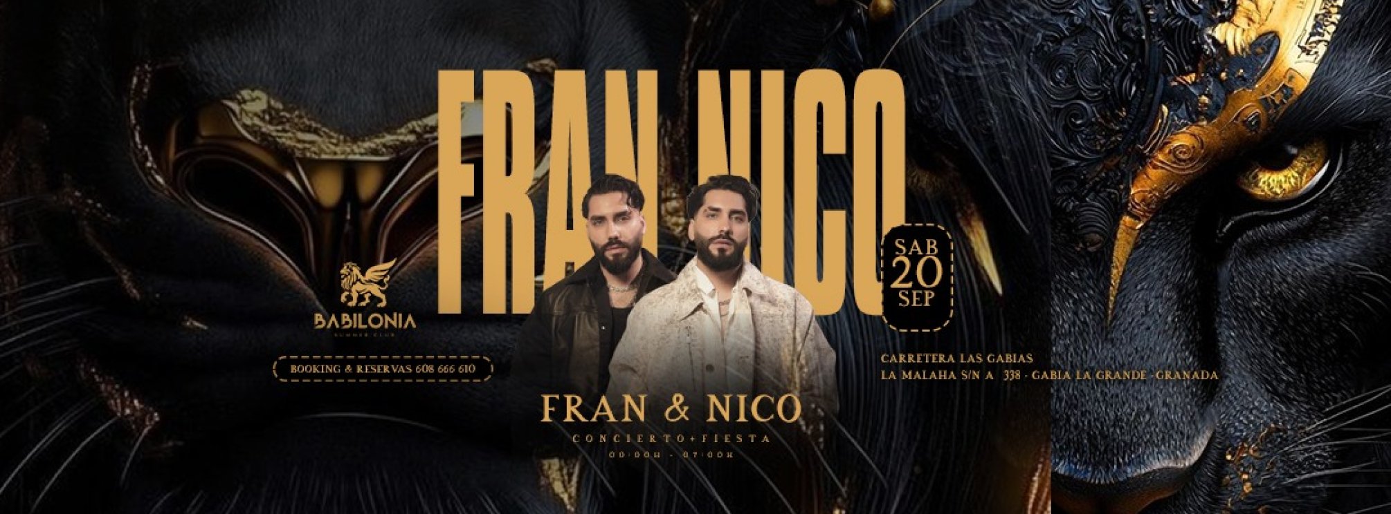 BABILONIA - FRAN & NICO - 2O SEPTIEMBRE