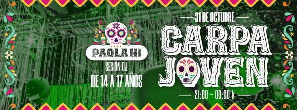 Carpa Joven Fiesta de todos los muertos 2024