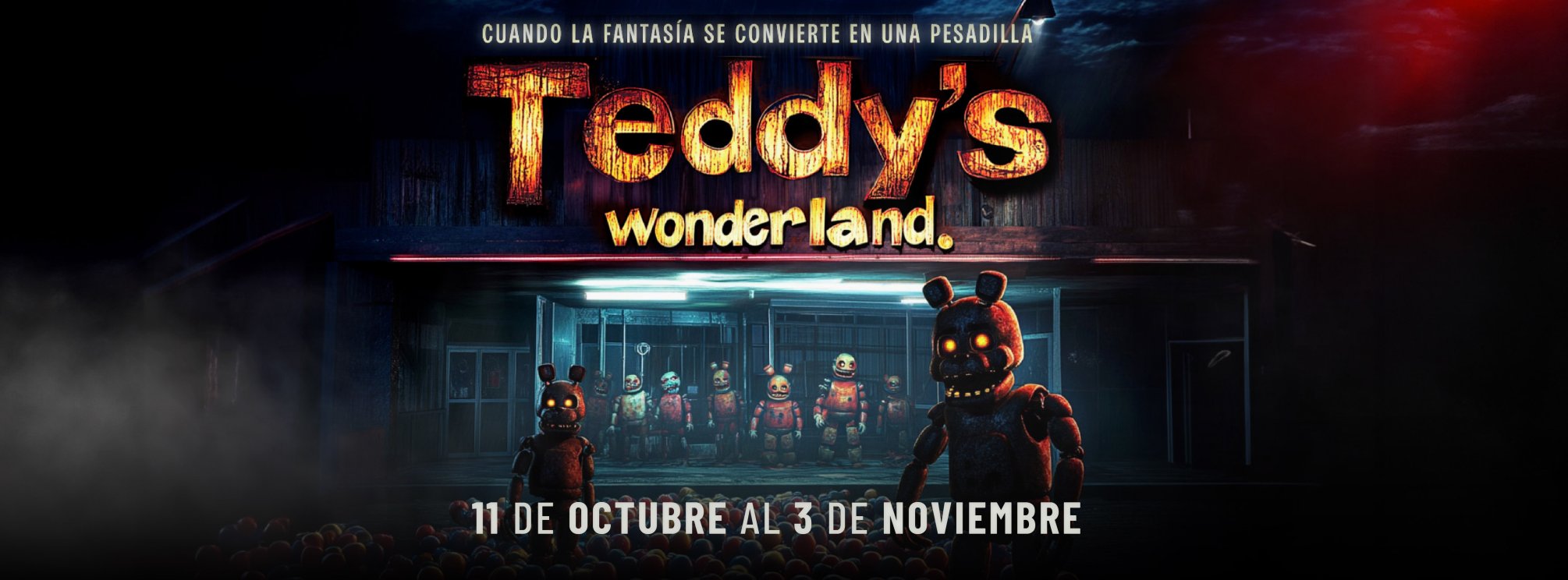 Visita Parque Abandonado - Acceso Teddy's Wonderland.