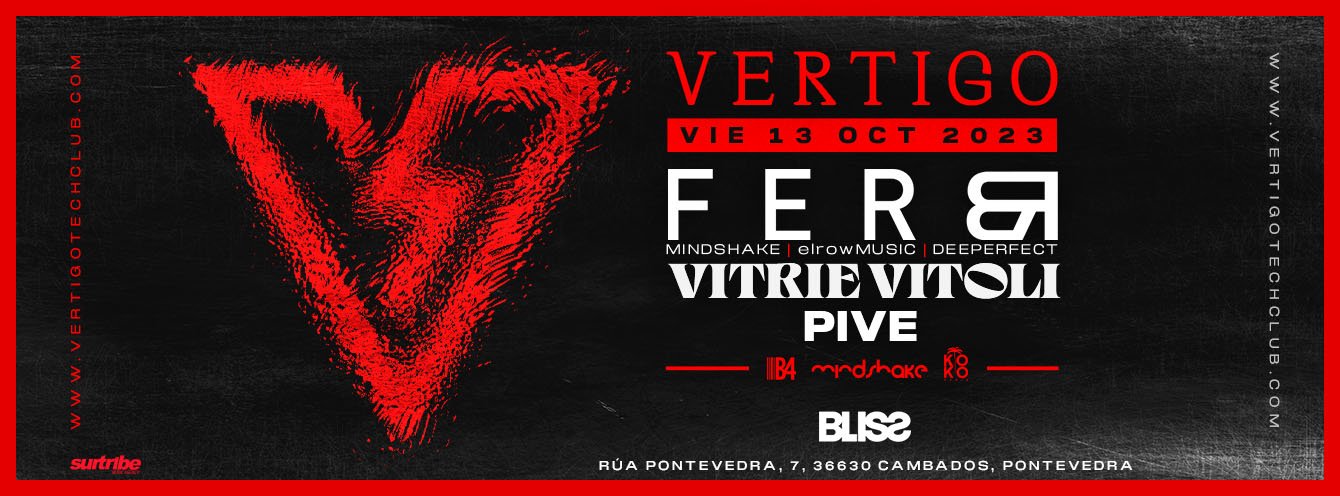 VERTIGO at BLISS CAMBADOS