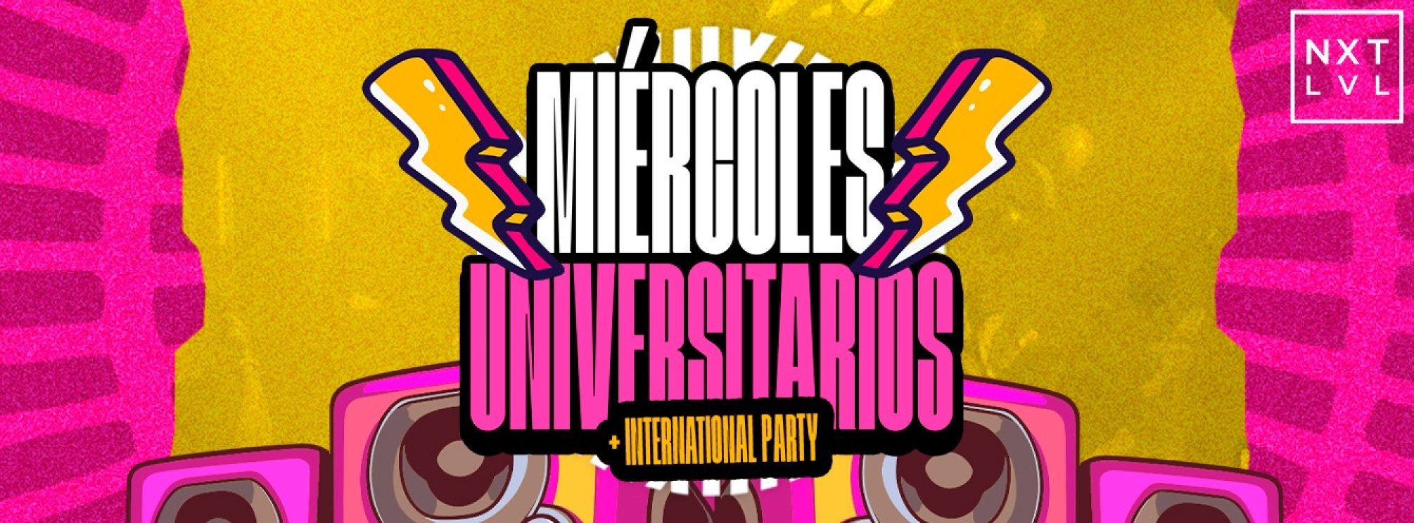 MIÉRCOLES UNIVERSITARIOS - International Party Abril