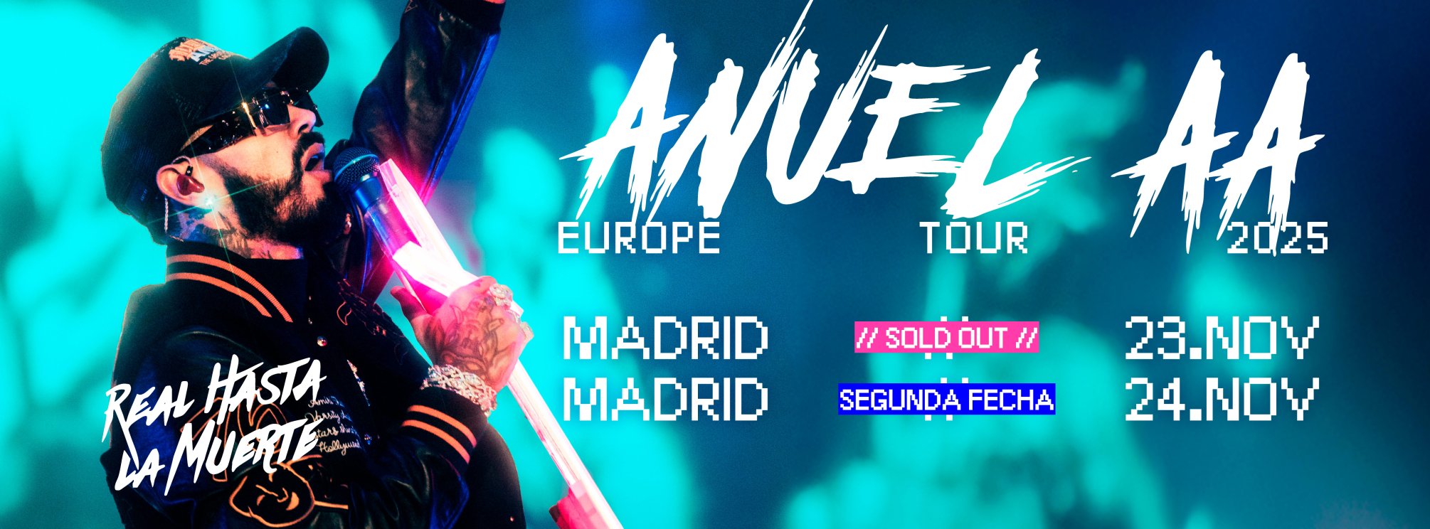 Anuel AA Europe Tour 2025 Madrid