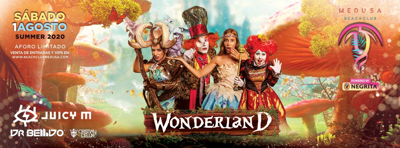 Medusa Beach Club - WONDERLAND