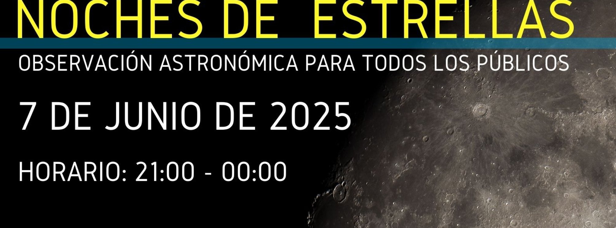 Noche de estrellas en CEMA Los Molinos (Crevillent) del 7 de junio de 2025