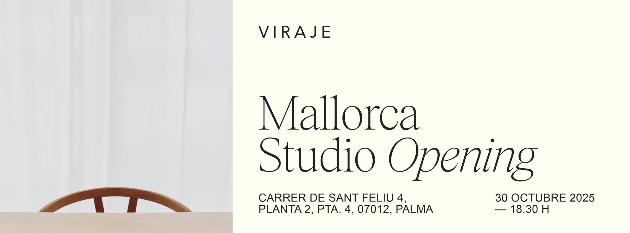 Mallorca Studio Opening - Viraje
