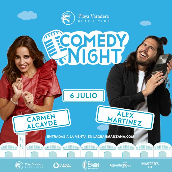 CARMEN ALCAYDE & ÁLEX MARTÍNEZ - COMEDY NIGHT GANDIA