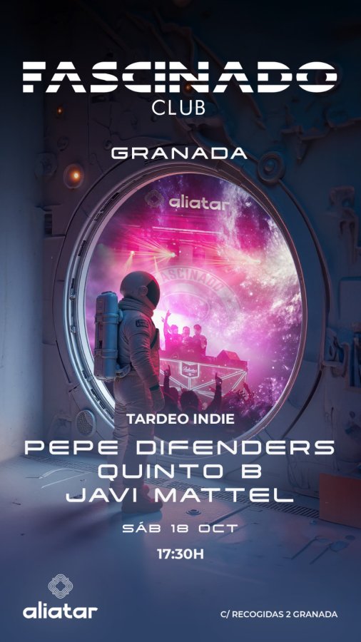 FASCINADO CLUB - GRANADA - SALA ALIATAR -  SÁBADO 18 OCTUBRE