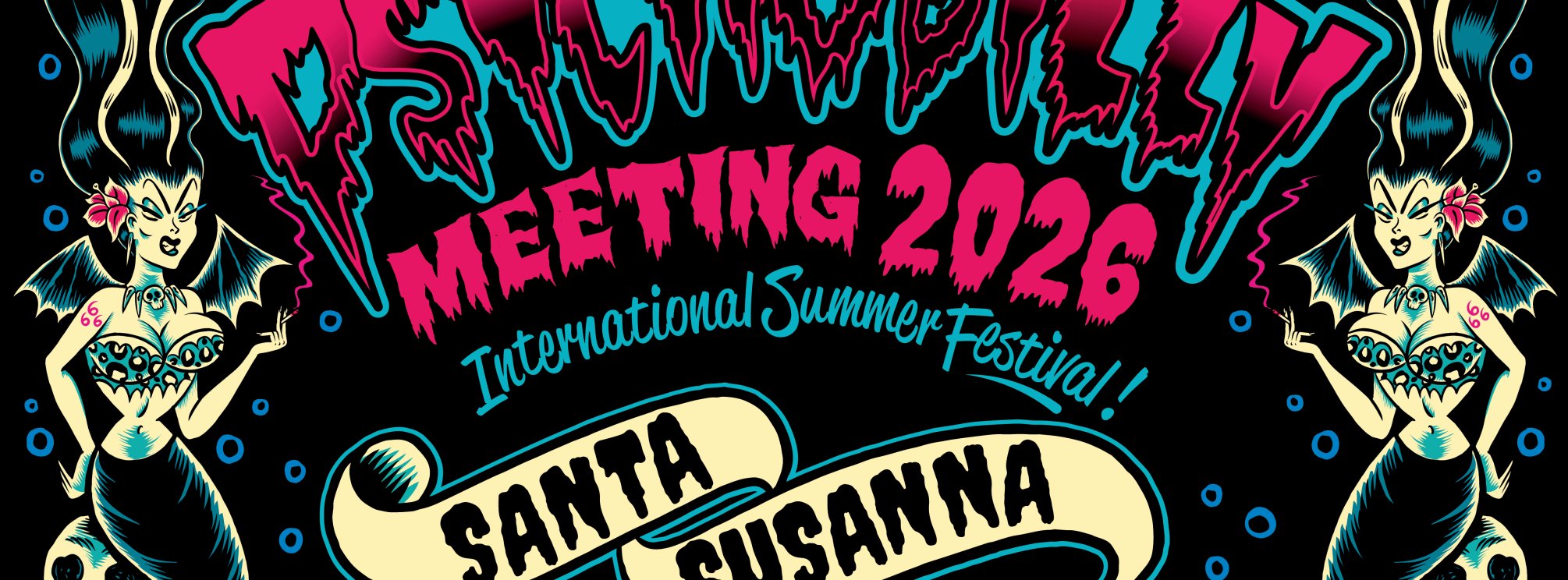 32th PSYCHOBILLY MEETING 2026 SANTA SUSANNA