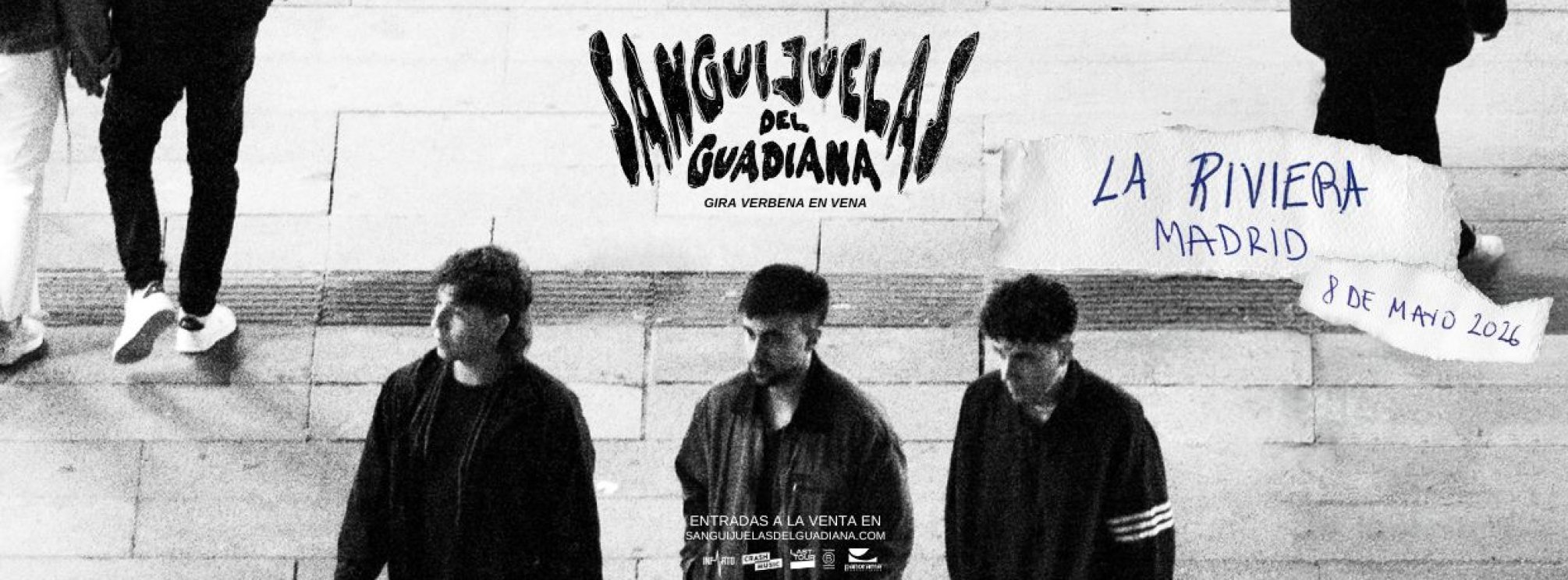 Imagen CONCIERTO SANGUIJUELAS DEL GUADIANA - MADRID - LA RIVIERA - VIERNES 8 DE MAYO