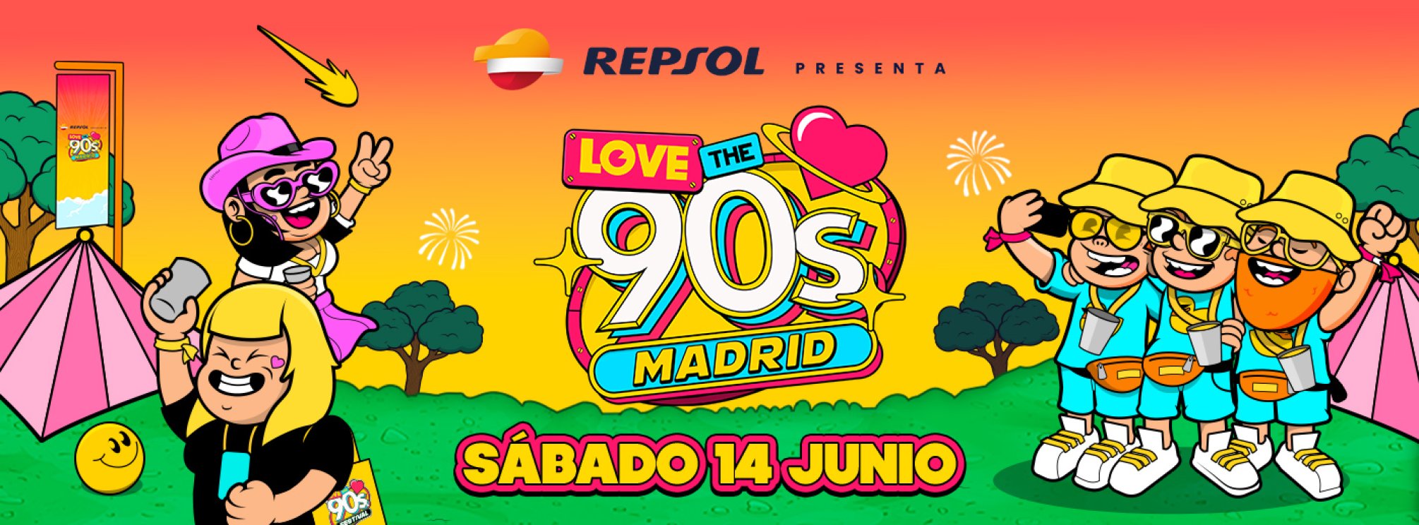 Autobús lanzadera - Love the 90 Madrid 2025