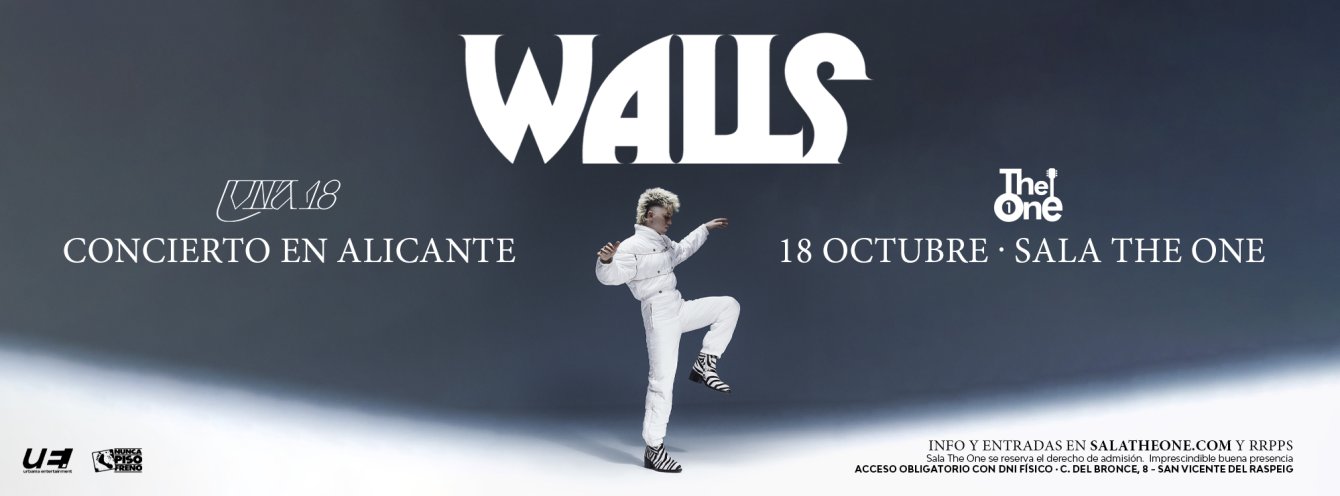 Concierto Walls Alicante 2024