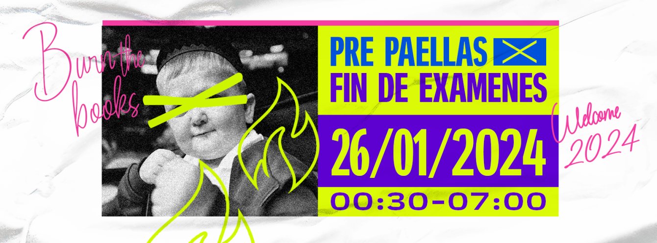 WELCOME PREPAELLAS - FIN DE EXÁMENES UNIVERSITARIO