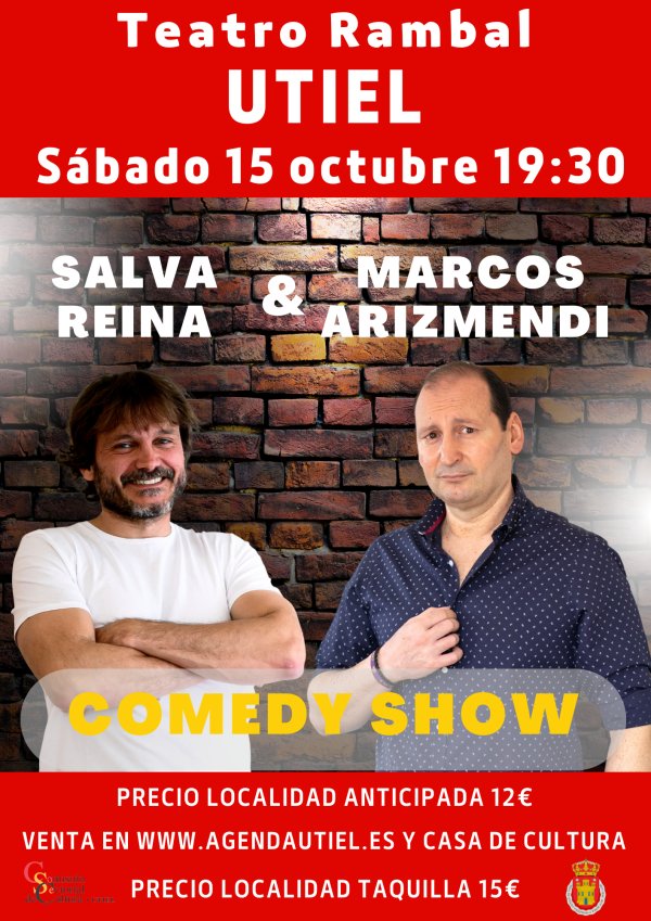 Comedy Show con Salva Reina y Marcos Arizmendi