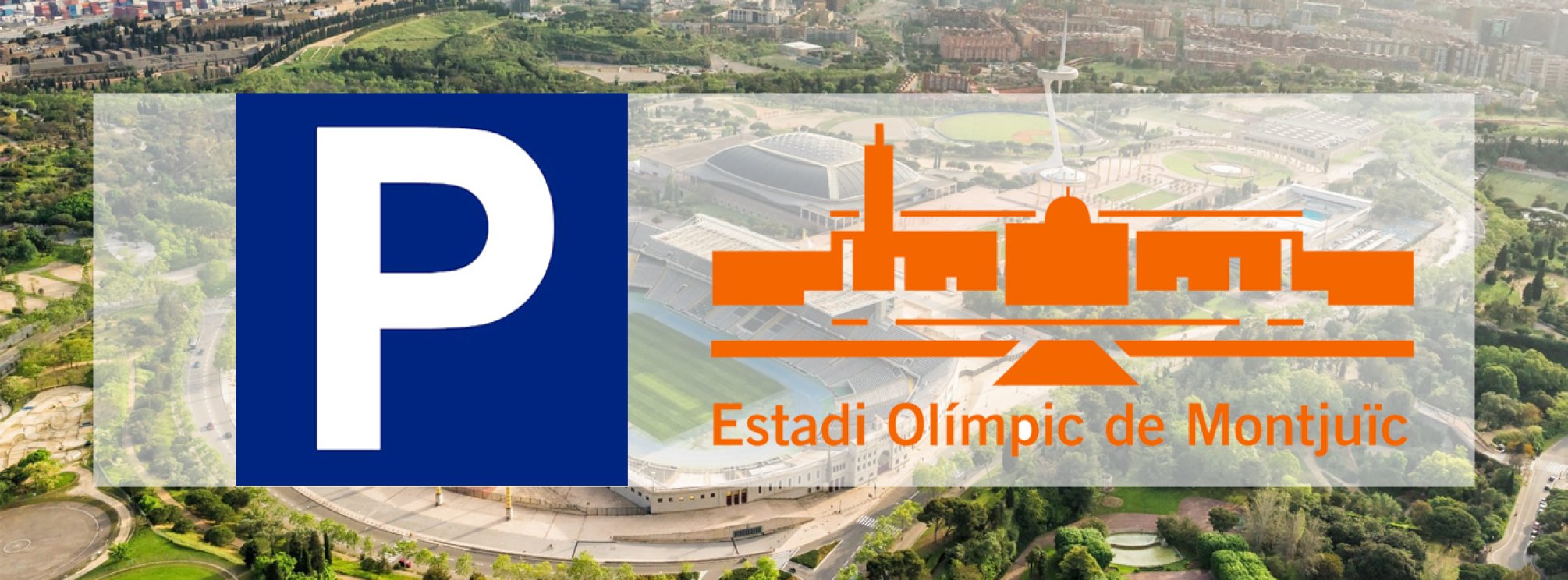 Acceso Parking Aitana en Barcelona