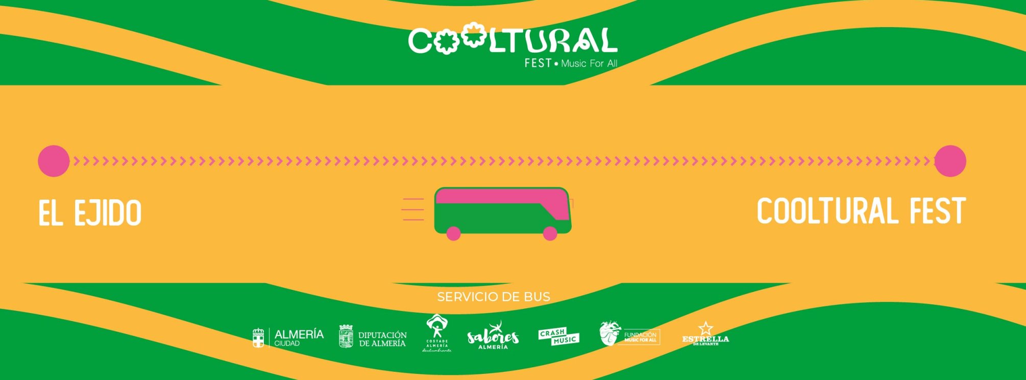 BUS EL EJIDO COOLTURAL FEST 3 DÍAS (VIAJE DE IDA Y VUELTA)