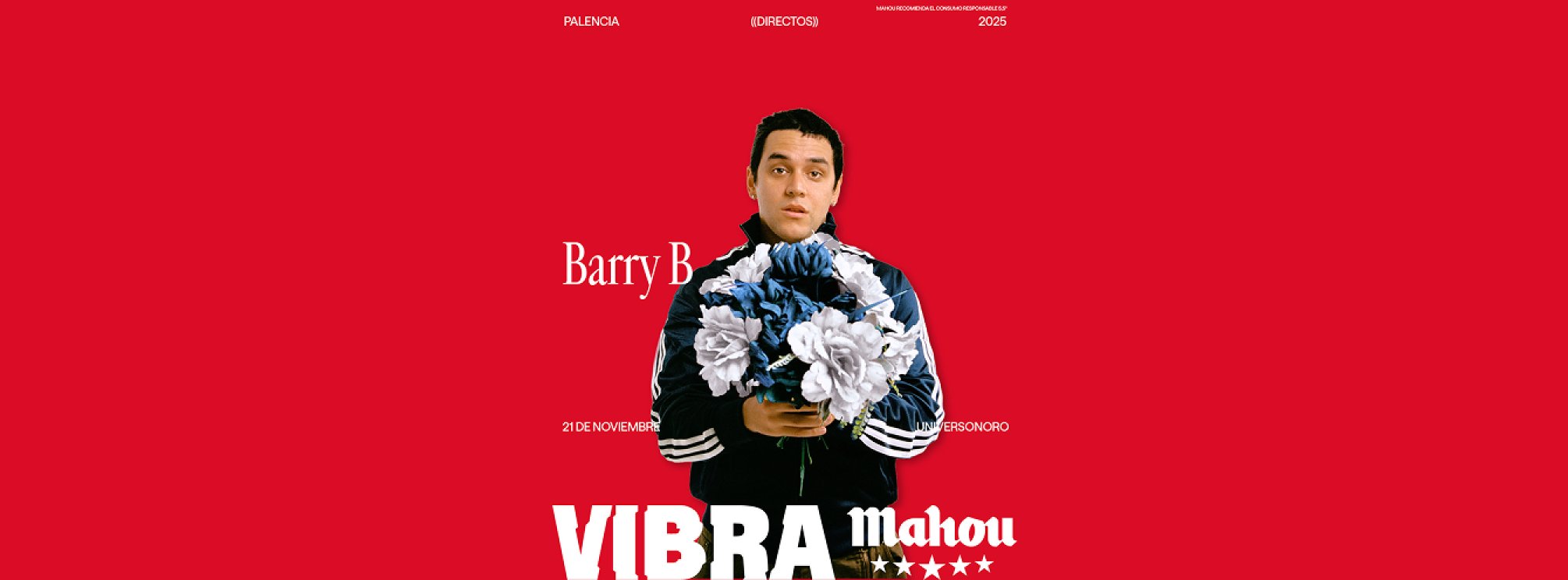 DIRECTOS VIBRA MAHOU: BARRY B en PALENCIA 
