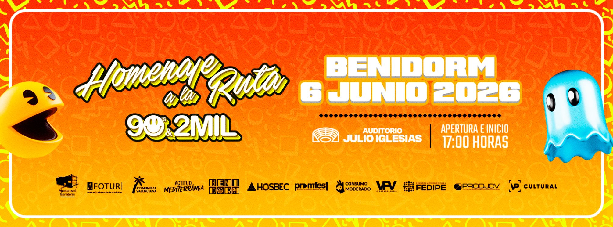 Homenaje a la Ruta 90's & 2MIL Benidorm 2026