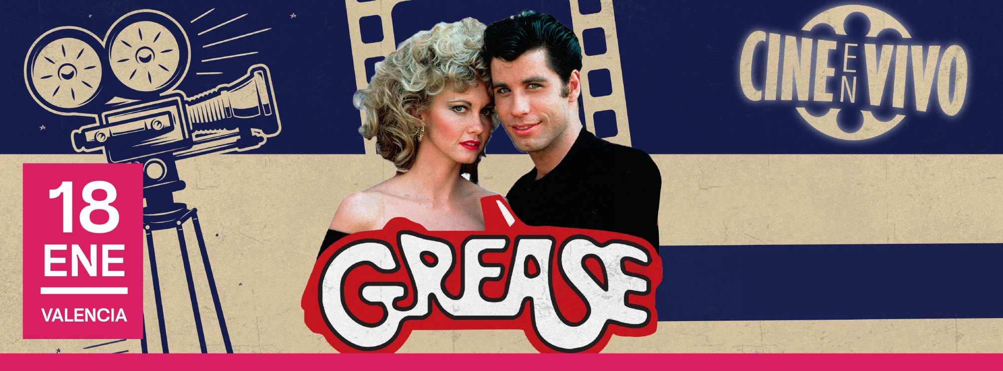 CINE EN VIVO - Grease