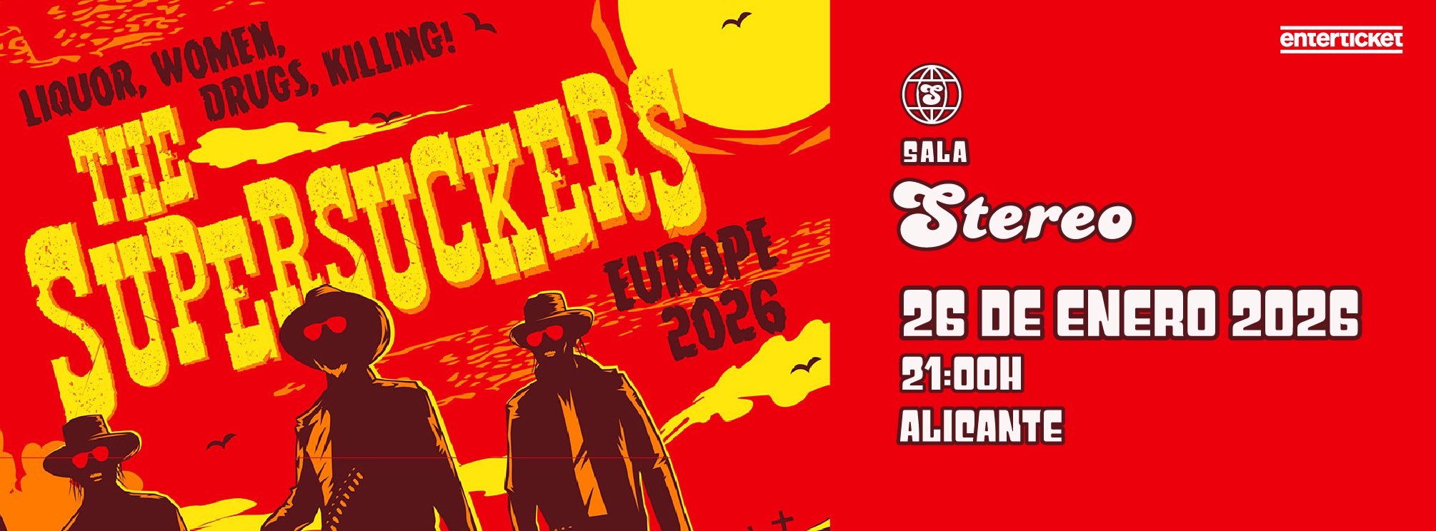 Supersuckers en Stereo Alicante