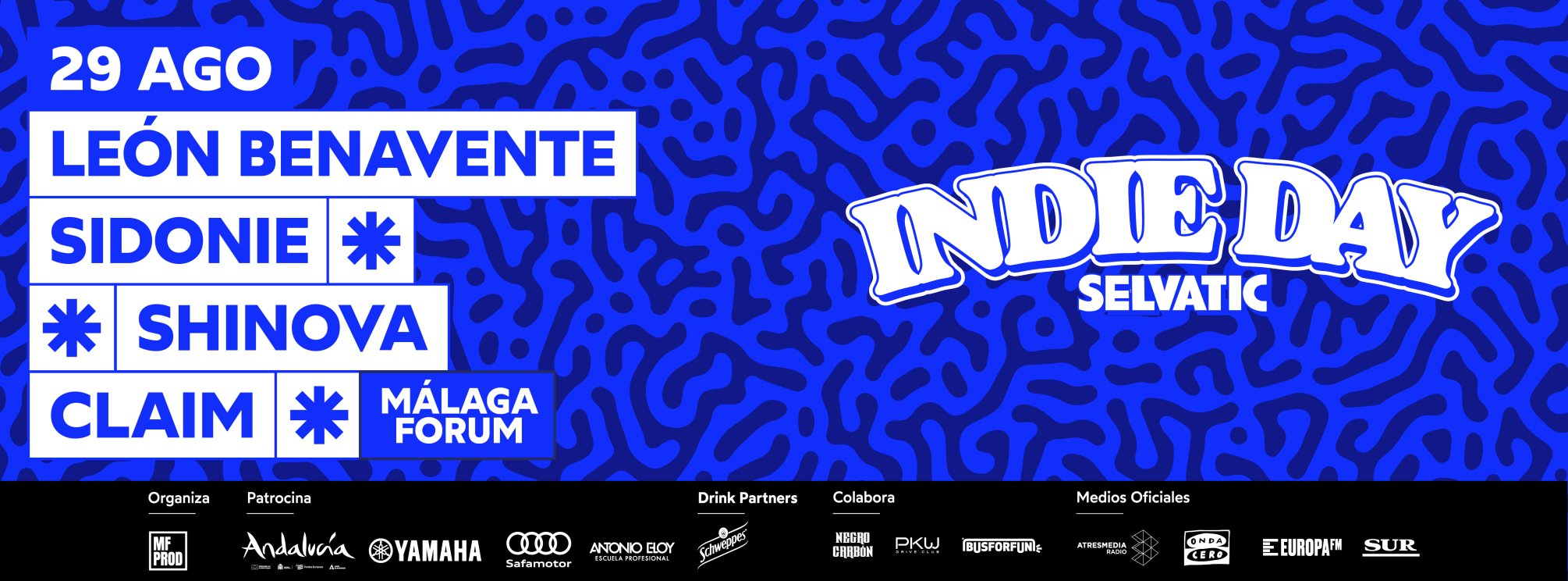 León Benavente + Sidonie + Shinova + Claim - Indie Day Selvatic