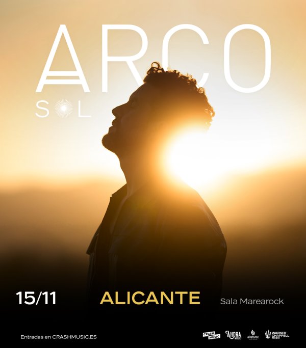 CONCIERTO ARCO - ALICANTE - SALA MAREAROCK -  VIERNES 15 DE NOVIEMBRE