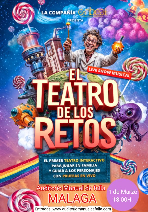 EL TEATRO DE LOS RETOS EN  MÁLAGA