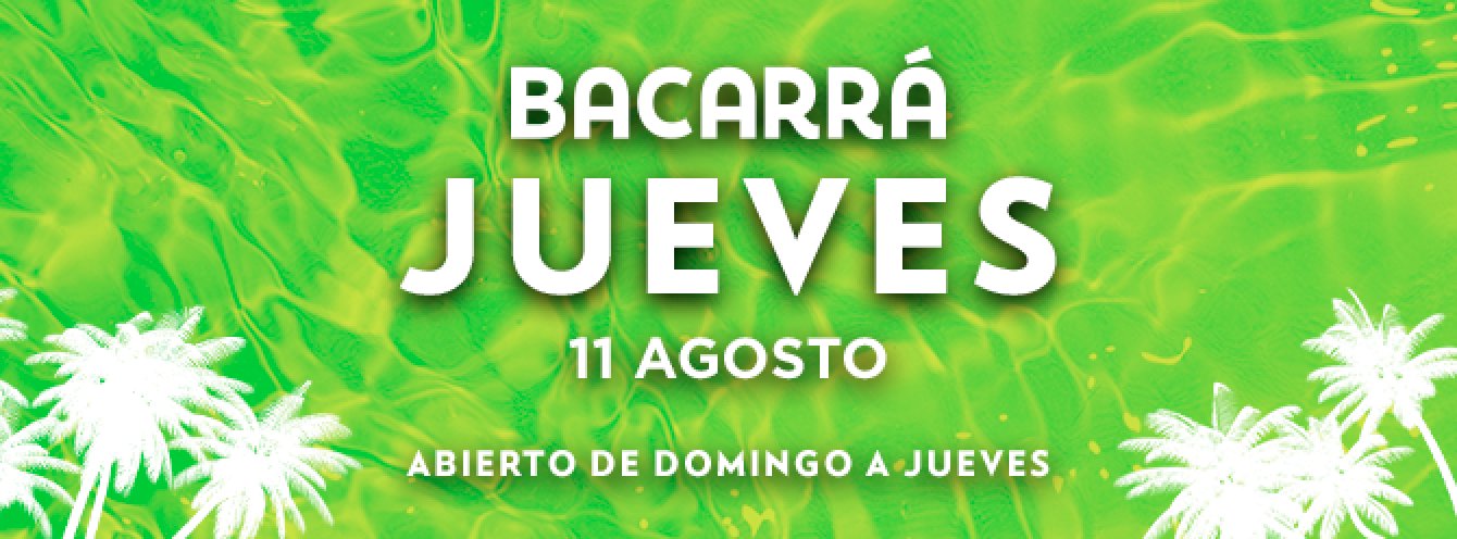 JUEVES | BACARRA