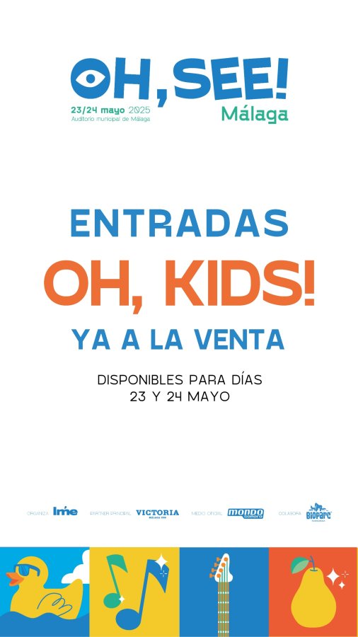 Cartel promocional OH, KIDS! 2025