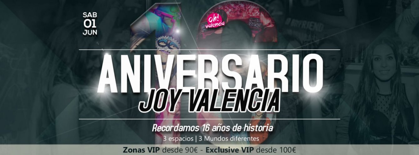 16 Aniversario Joy Valencia