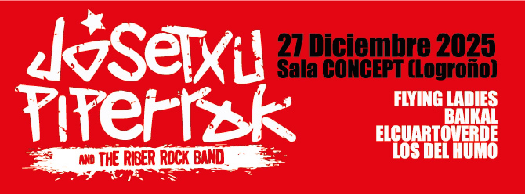Josetxu Piperrak fin de gira Sala Concept (Logroño)