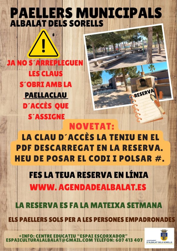 RESERVES PAELLERS ALBALAT 2025