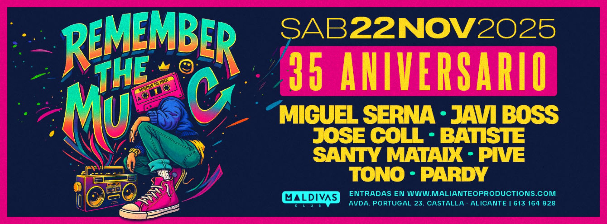 35 ANIVERSARIO REMEMBER THE MUSIC