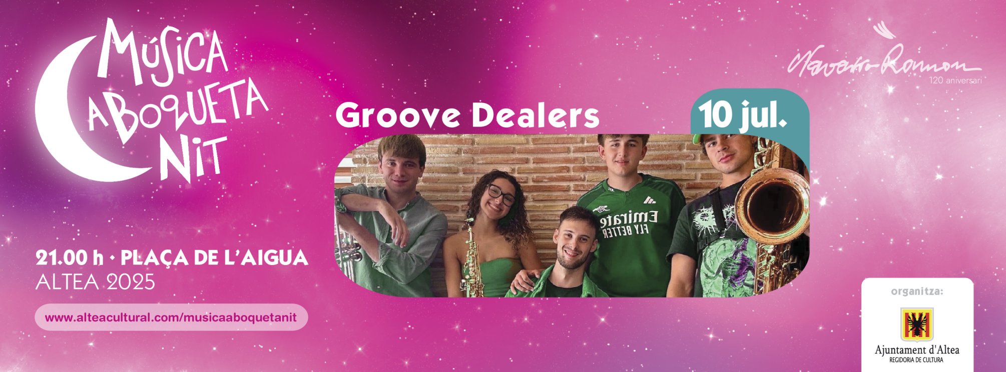 Groove Dealers - Música a Boqueta Nit - Altea 2025