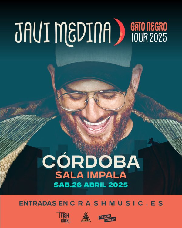 CONCIERTO JAVI MEDINA - CÓRDOBA - IMPALA -  SÁBADO 26 DE ABRIL