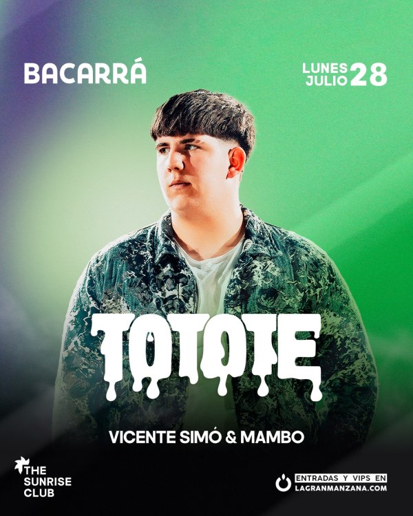 BACARRÁ -  28 DE JULIO - LUNES