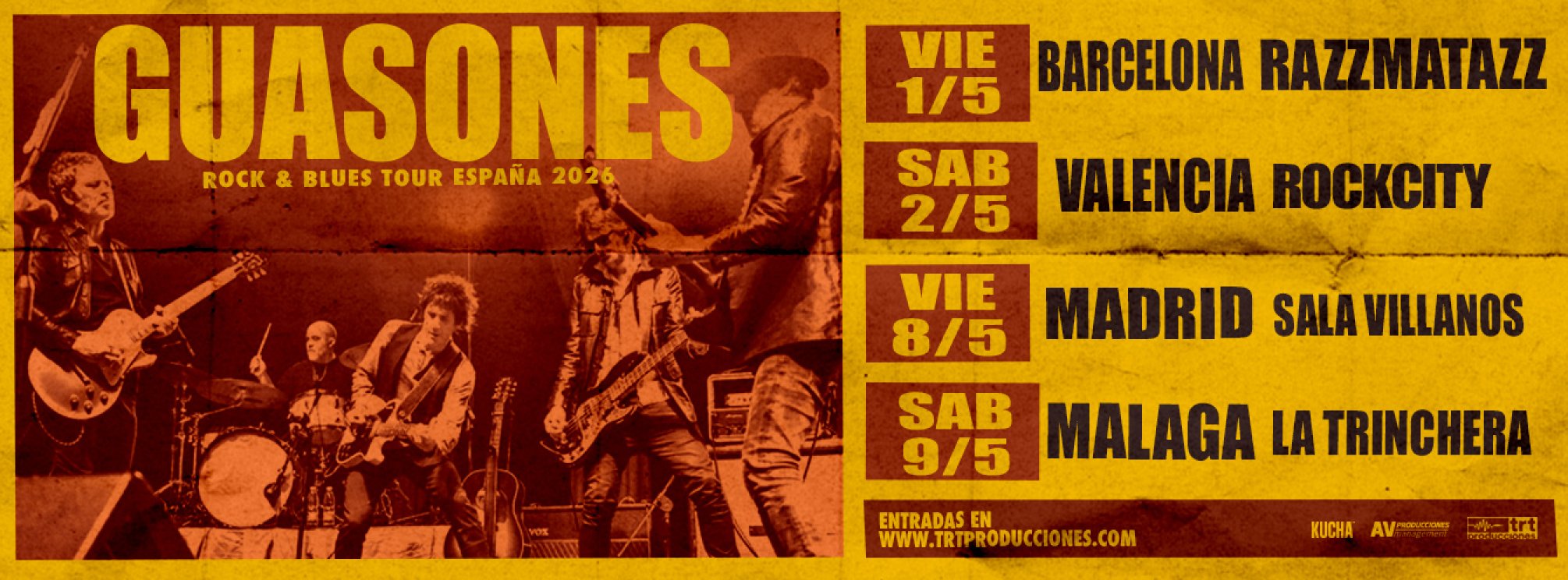 GUASONES en BARCELONA (RAZZMATAZZ)
