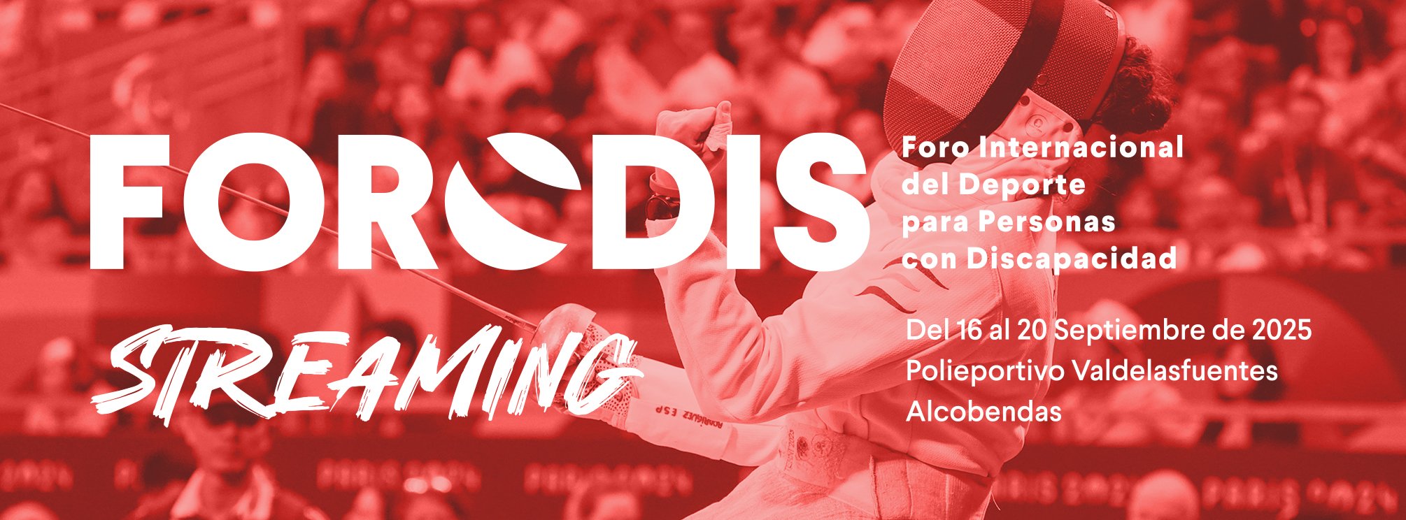 FORODIS (Streaming) . I Foro Internacional del Deporte para Personas con Discapacidad