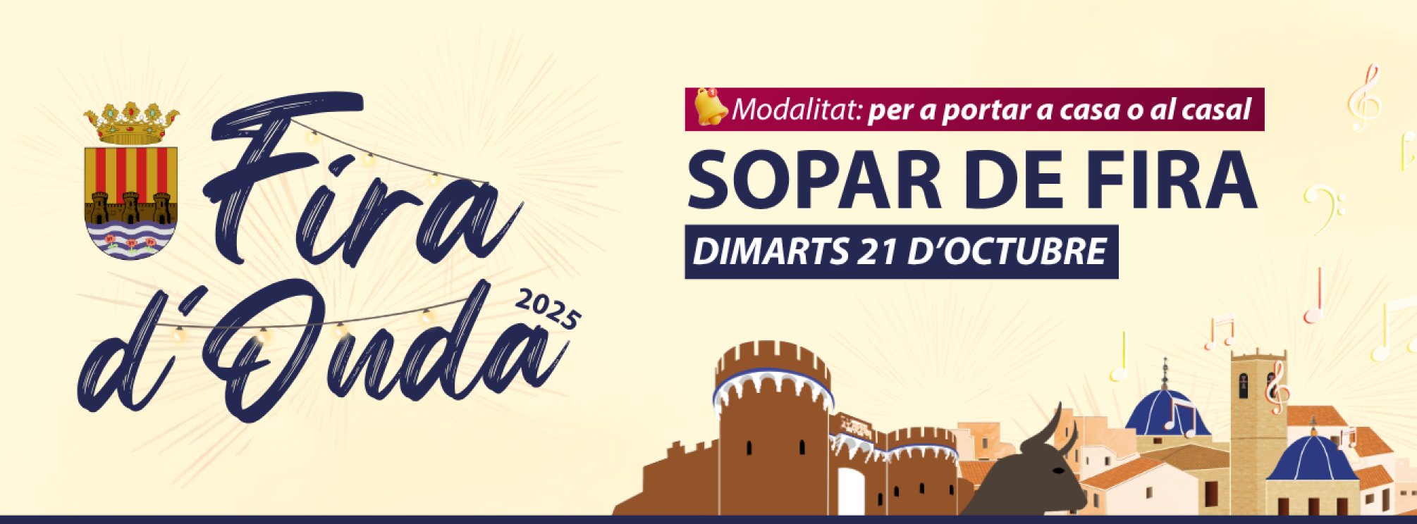 Sopar de Fira Onda 2025 (Sopar per a dur)