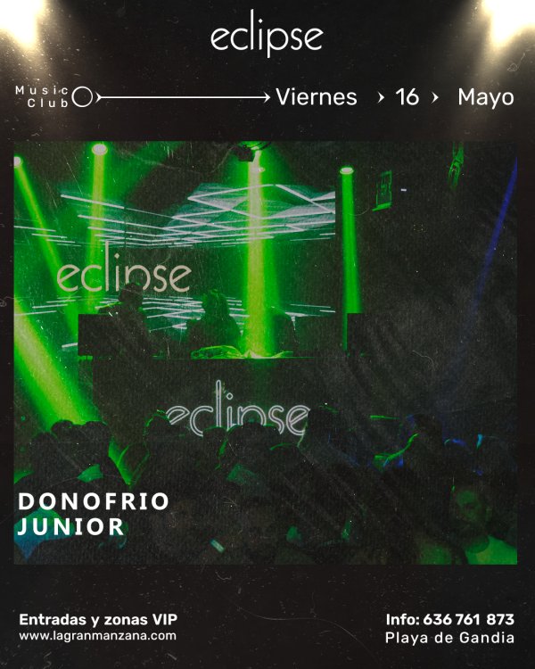 ECLIPSE | VIERNES 16