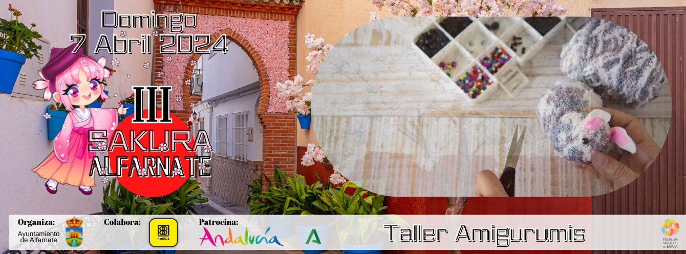 Amigurumis - La Previa del Sakura Alfarnate