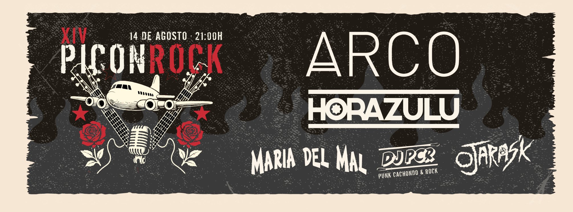 FESTIVAL PICONROCK - PLAZA DEL MOLINO JEREZ DEL MARQUESADO - GRANADA - JUEVES 14 DE AGOSTO